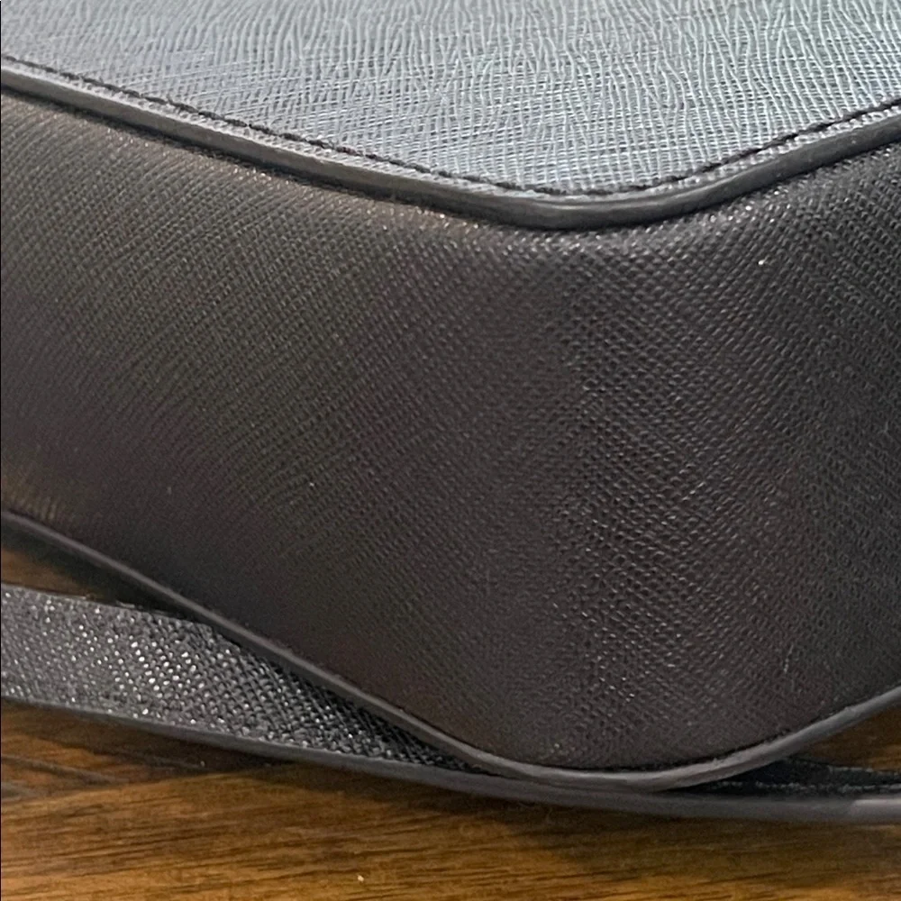 Michael Kors Large Crossbody Leather Black MK